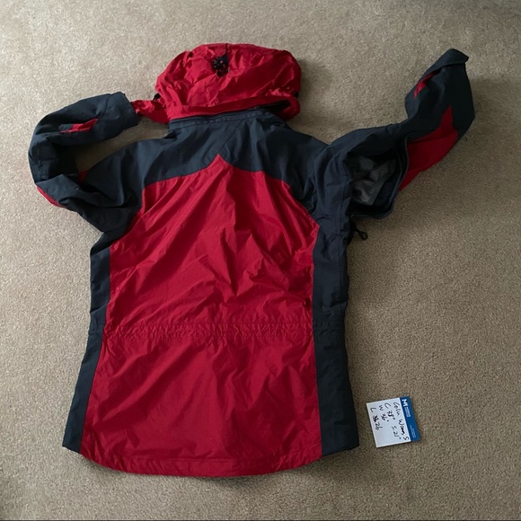 Columbia 3 in 1 jacket coat women's S red grey - Picture 3 of 16